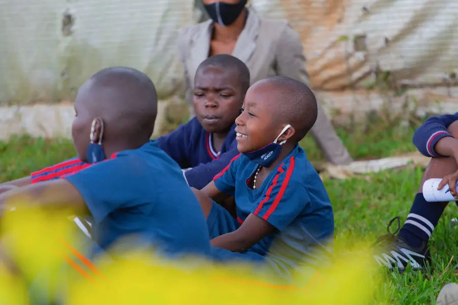 BFA pupil participating in class